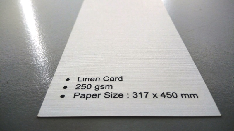 Difference between 250gsm and 300gsm Name Card 